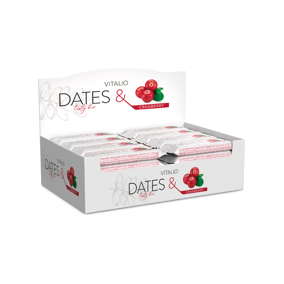Vitalio Dates & Cranberry 28 g