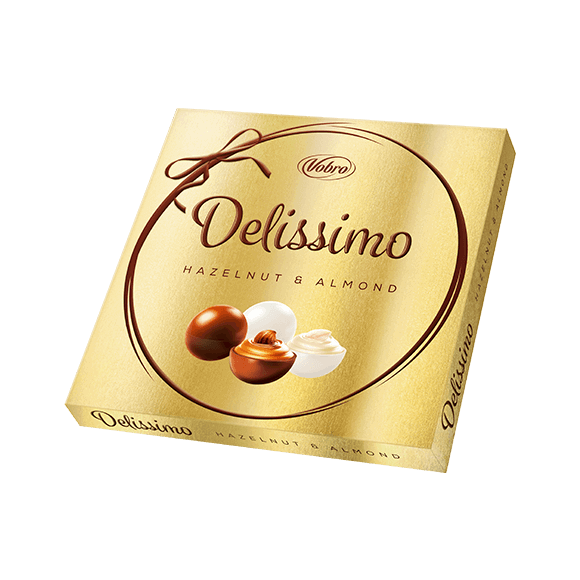 Bombonierka Delissimo Hazelnut & Almond 195 g