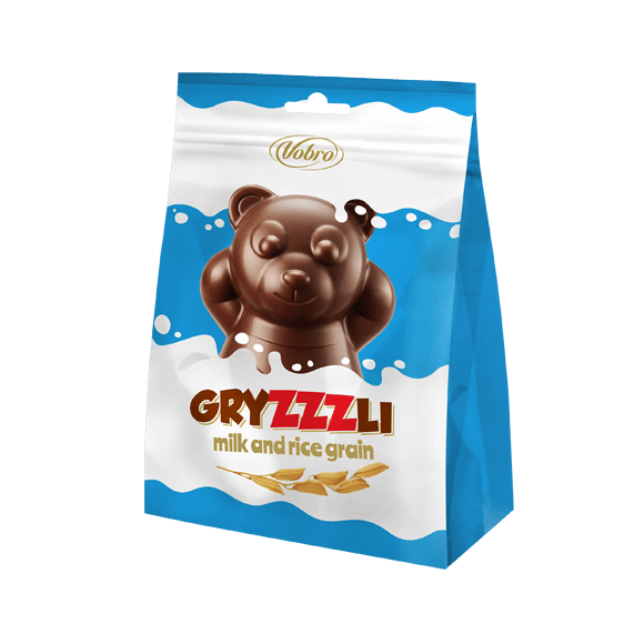 Opakowanie pralin Gryzzzli 190 g