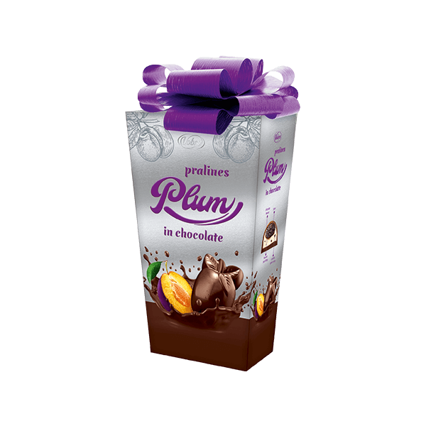 Pralines Plum in chocolate Gift 192 g