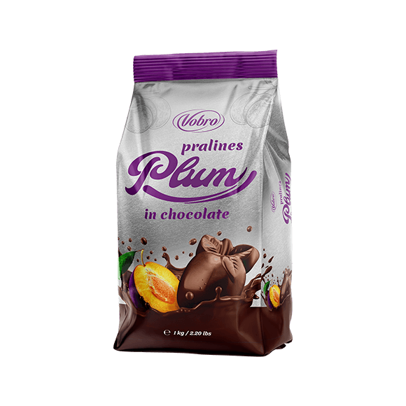 Pralines Plum in chocolate 1 kg