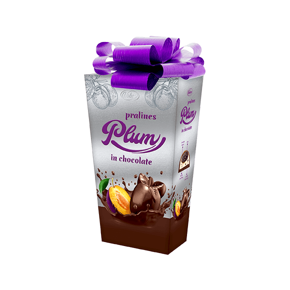 Pralines Plum in chocolate Gift 192 g