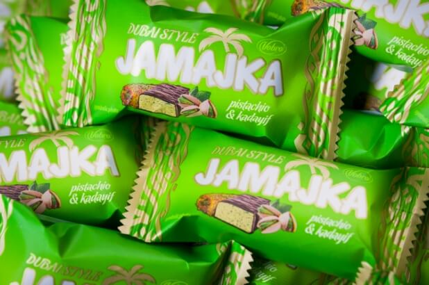 Vobro Jamajka Pistachio & Kadayif candies